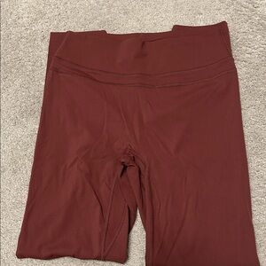 Brown High-Waisted Leggings